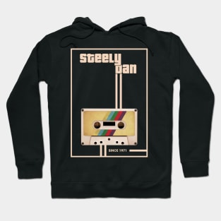 Steely Dan Music Retro Cassette Tape Hoodie